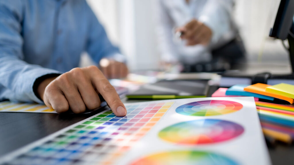 Selecting colors